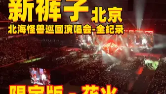 新裤子北海怪兽巡回演唱会-北京-花火