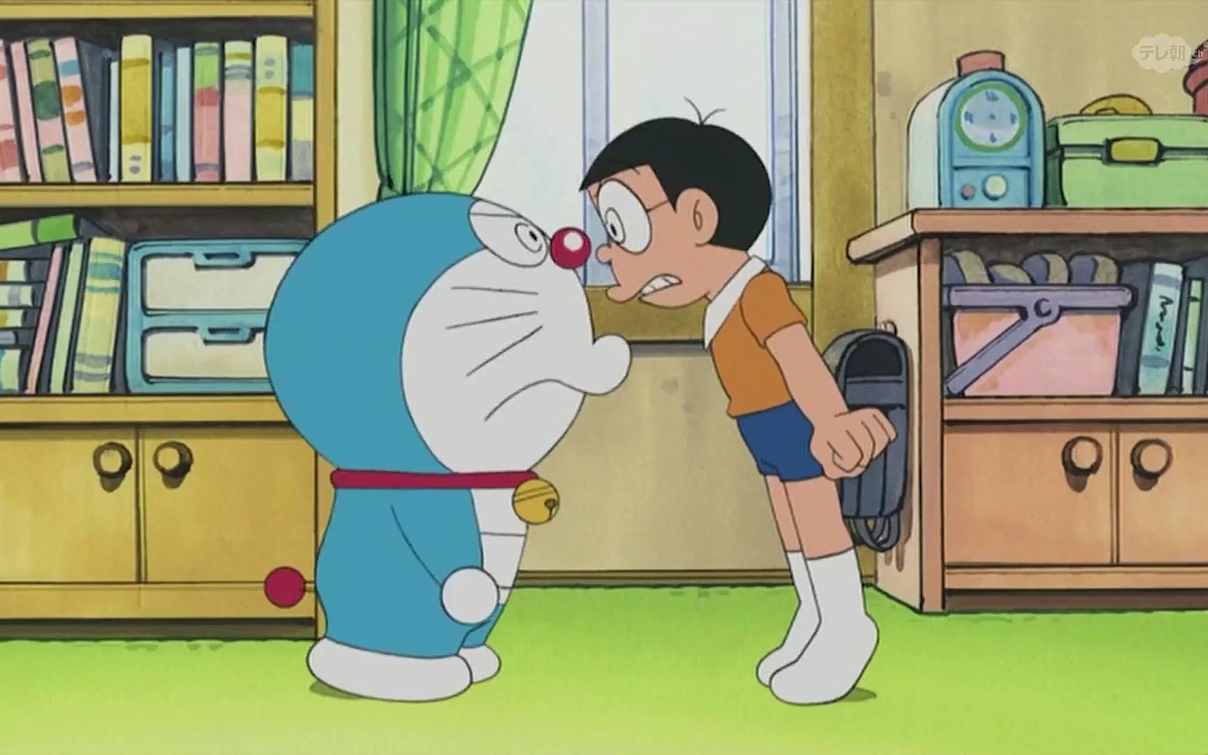 85 哆啦a梦要离开了,妹妹哆啦美照顾大雄,大雄会更喜欢谁呢?