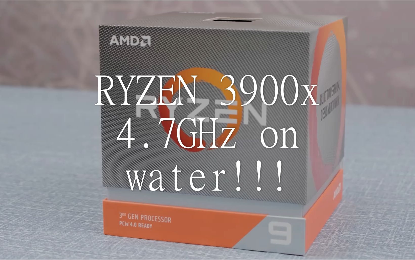 r9 3900x水冷超频 4.7ghz