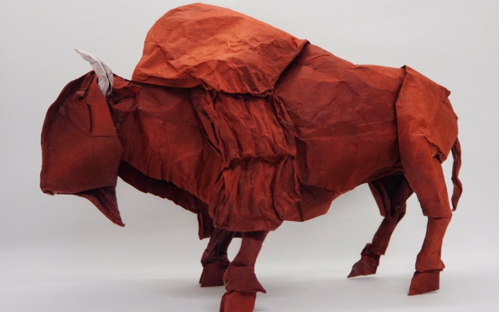 【折纸 搬运】加藤美洲野牛_哔哩哔哩_bilibili