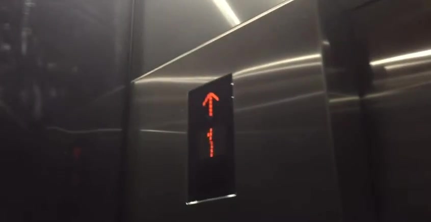 [图]FAST NEW Mitsubishi Traction Elevators@Hotel Indigo, Los Angeles, CA