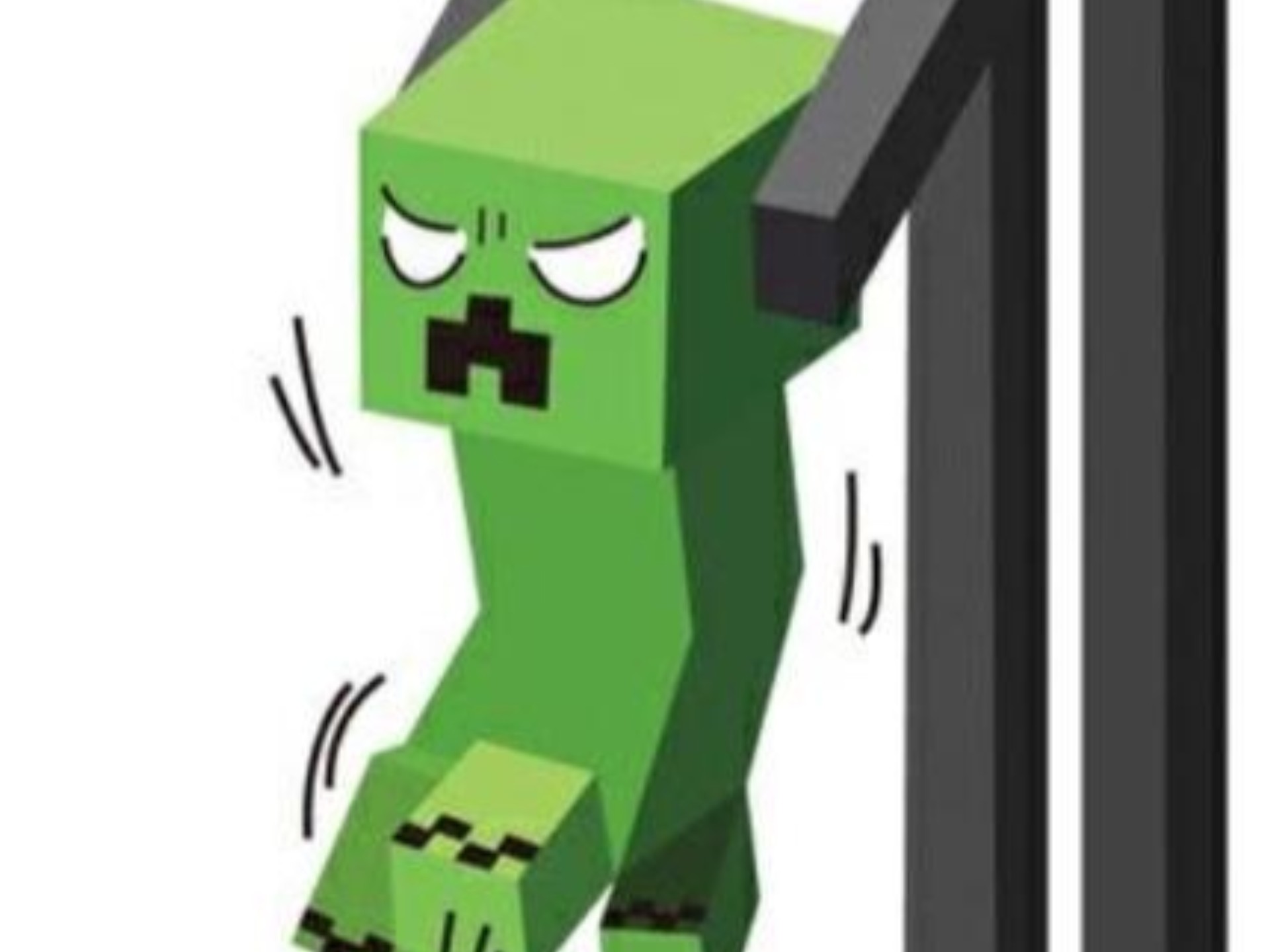 苦力怕能有什么坏心思呢