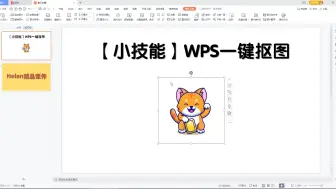 Download Video: wps一键抠图教程