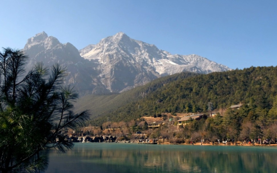 龙脊雪山图图片