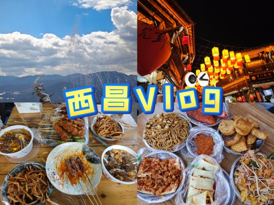 [图]【西昌杂vlog】犄角旮旯美食——怪难吃，西昌烧烤，炸土豆，疯狂烤翅……香～