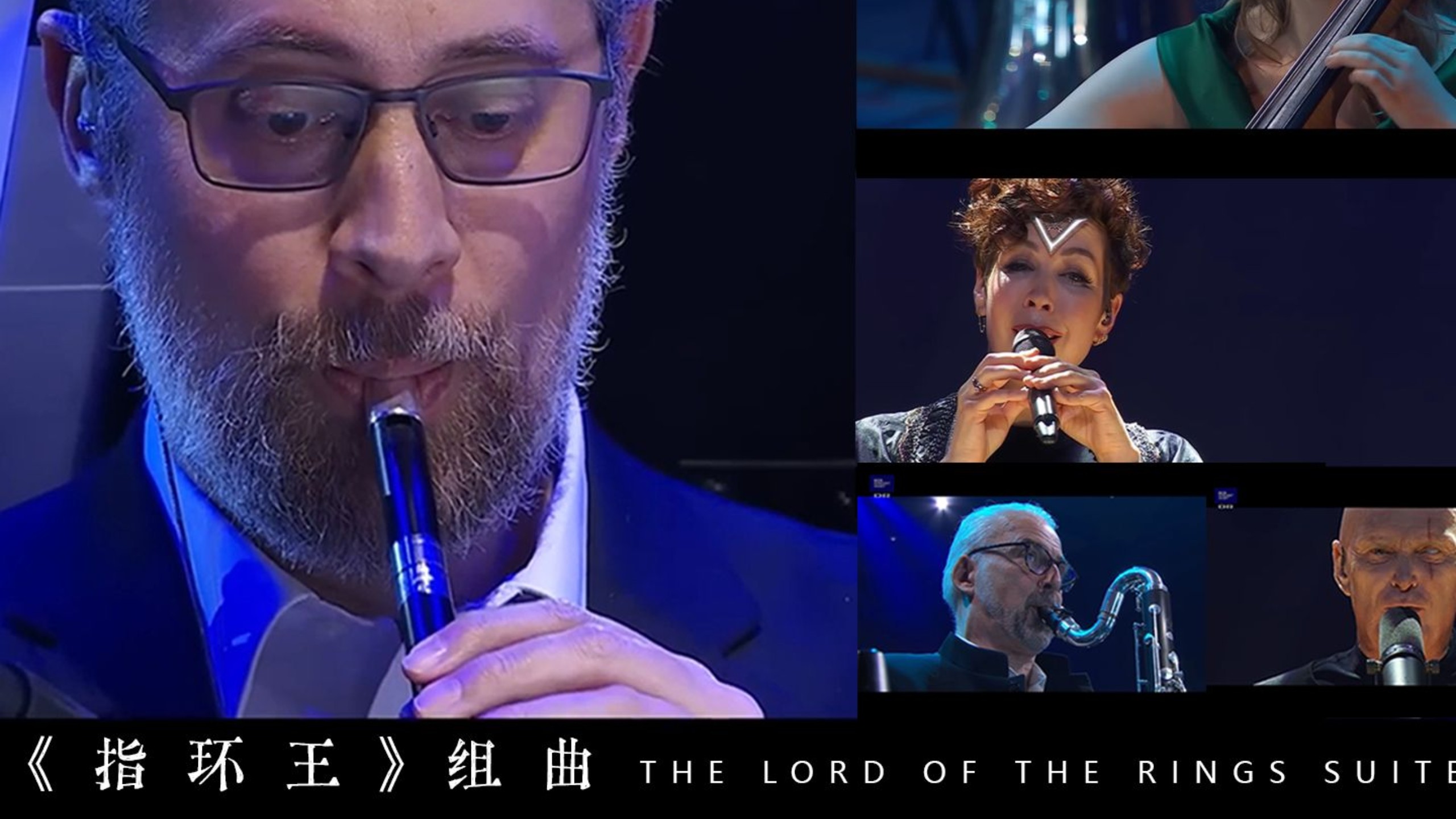 《指环王》组曲【一场火焰与魔法的音乐会】丹麦国家交响乐团【爱尔兰哨笛】LIVE