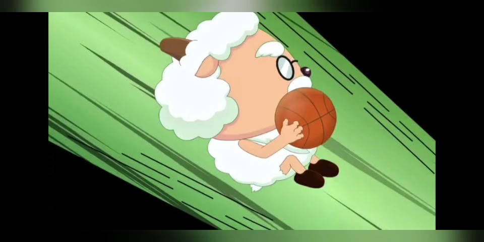 慢羊羊会打篮球!震惊我灰叔!