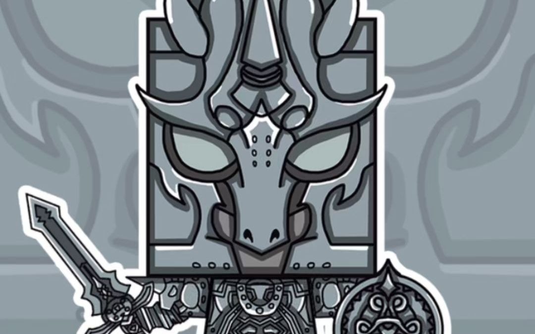 假面骑士555木场勇治马型奥菲尔诺纸模壁纸