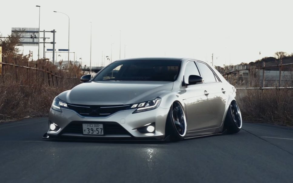 jdm姿态低趴极品锐志markx