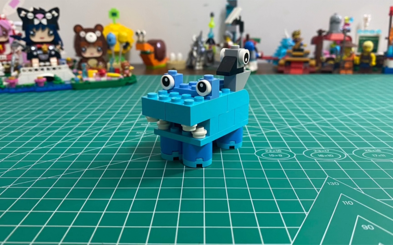 乐高积木小河马