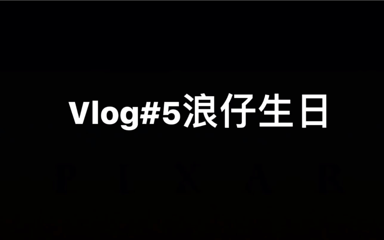 VLOG#5浪仔生日哔哩哔哩bilibili