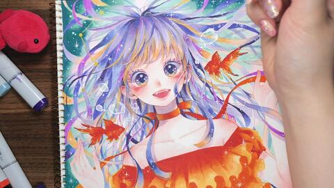 コピックメイキング ゆめかわな女の子描いてみた Copic Drawing 哔哩哔哩 Bilibili コピックメイキング ゆめかわな女の子描いてみた Copic Drawing 哔哩哔哩 Bilibili