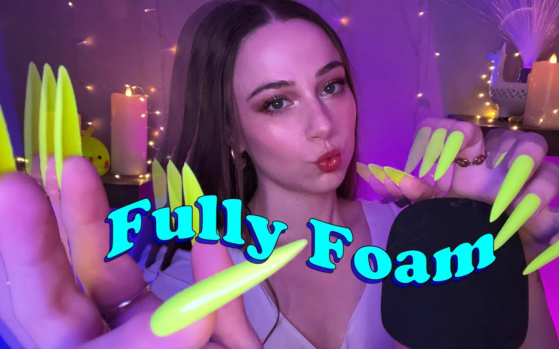 【maeve_助眠】asmr 伴着泡沫麦克风入睡☆93