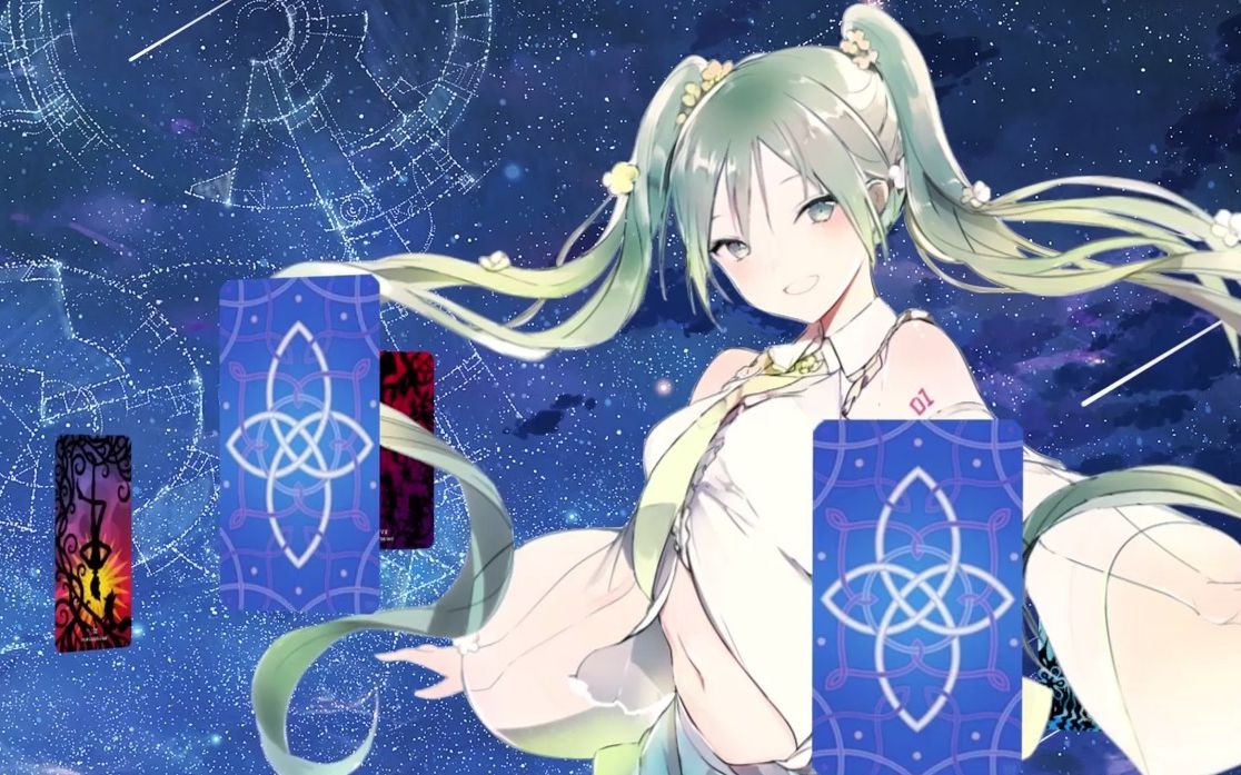 初音未来2021生贺动态壁纸【主题:塔罗牌】
