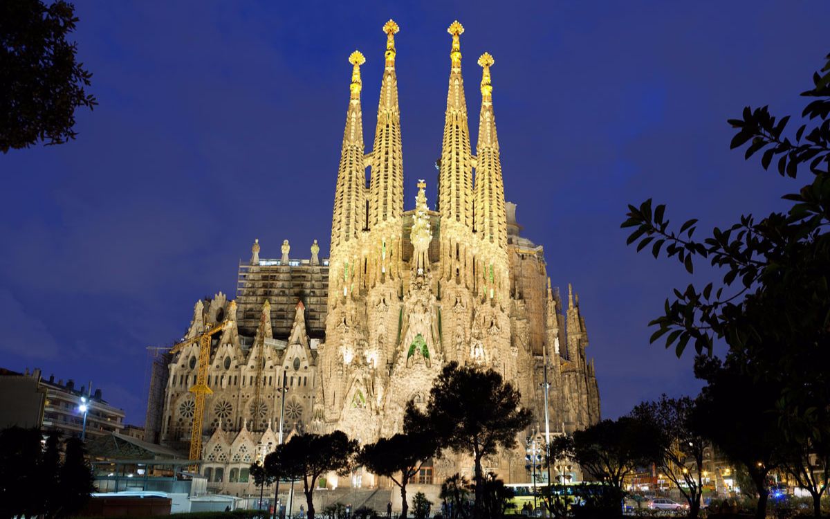 西班牙巴塞罗那 高第圣家堂魔咒 百年未破解 2