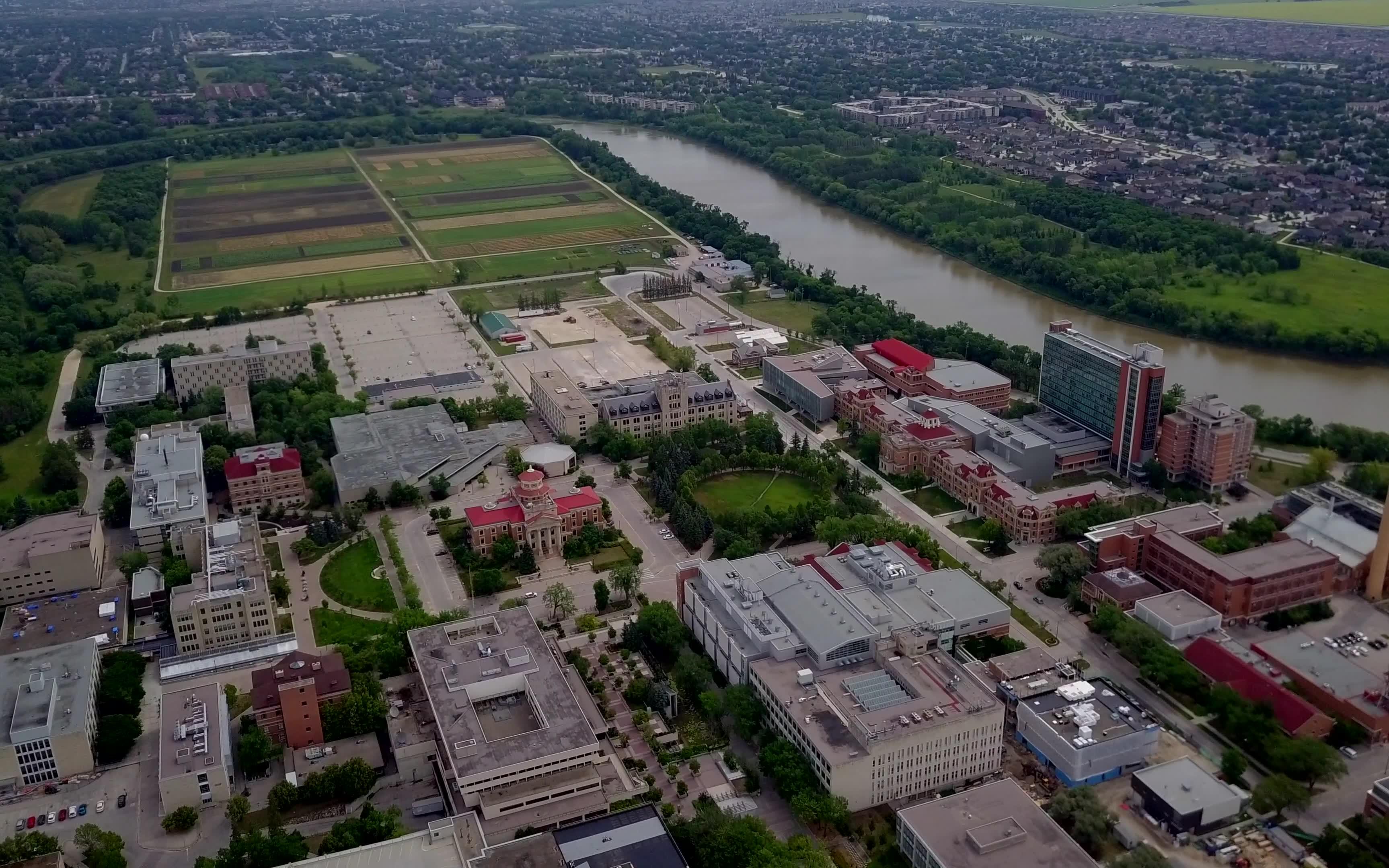 【winnipeg航拍】大学 downtown bdi