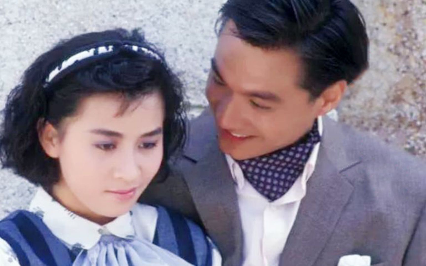 《上海大风暴》主题曲,28岁林俊贤遇上23岁刘嘉玲,惊艳多少时光