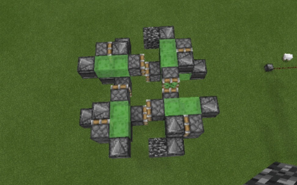 留神的4向飞行器雏形(红石)_哔哩哔哩 (゜-゜)つロ 干杯~-bilibili