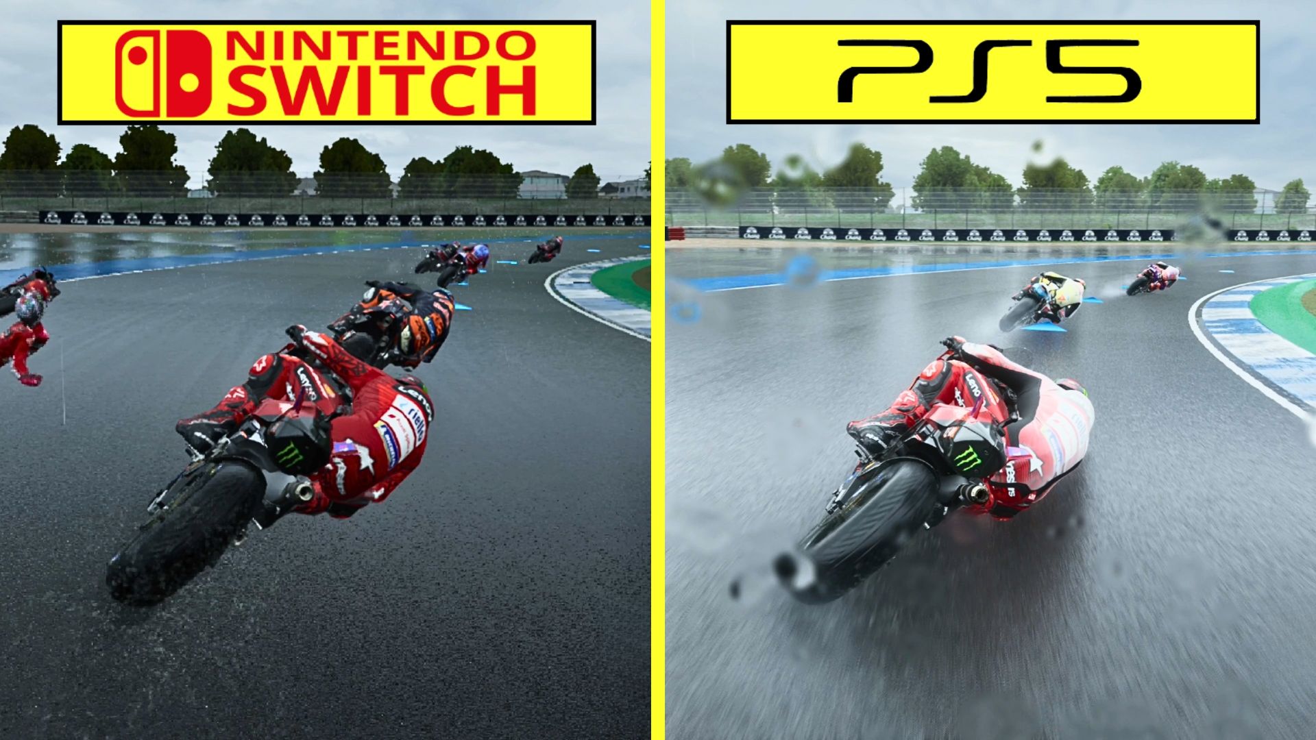 MotoGP 24 Nintendo Switch vs PS5 显卡比较哔哩哔哩bilibili