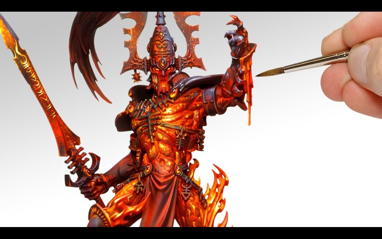 【模型】大佬涂装《战锤40k》方舟灵族 凯恩化身模型 | 作者:sergio