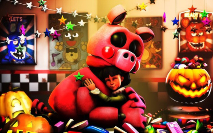 [图][FNAF SFM］OLIVIA和她亲爱的朋友PIGPATCH