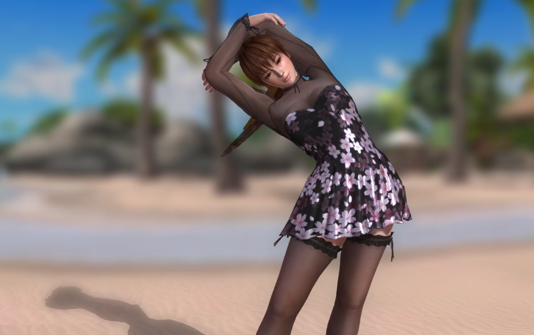 制服装的霞没人会不喜欢吧霞对战铃音死或生5