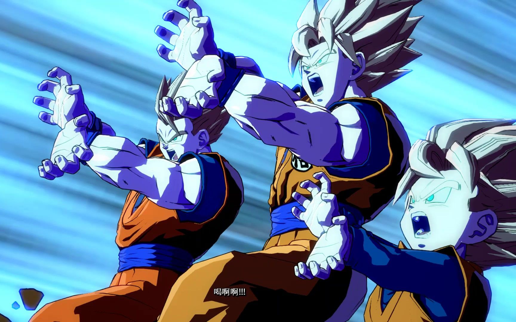 千年最强布罗利,父子三人合力龟派气功击杀.