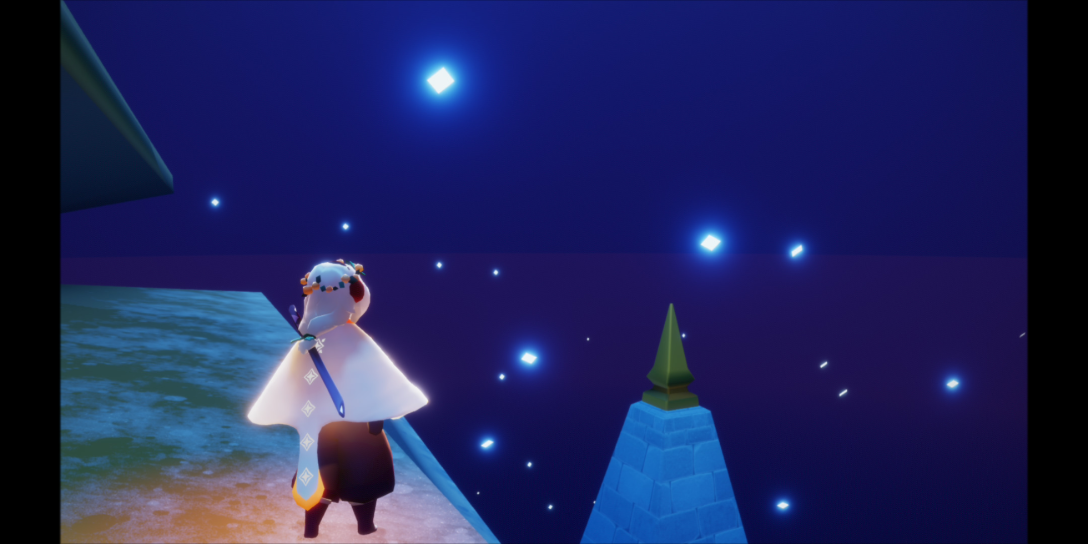 光遇千鸟城也有这样一片星空