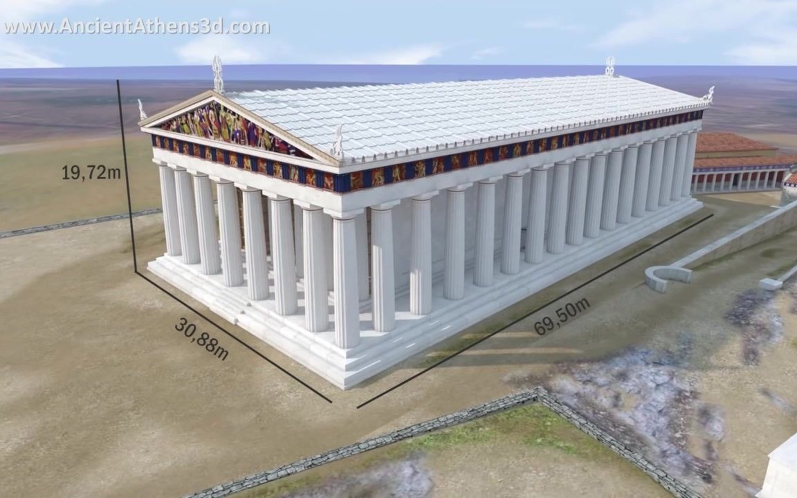 [图]The Parthenon - 3D reconstruction