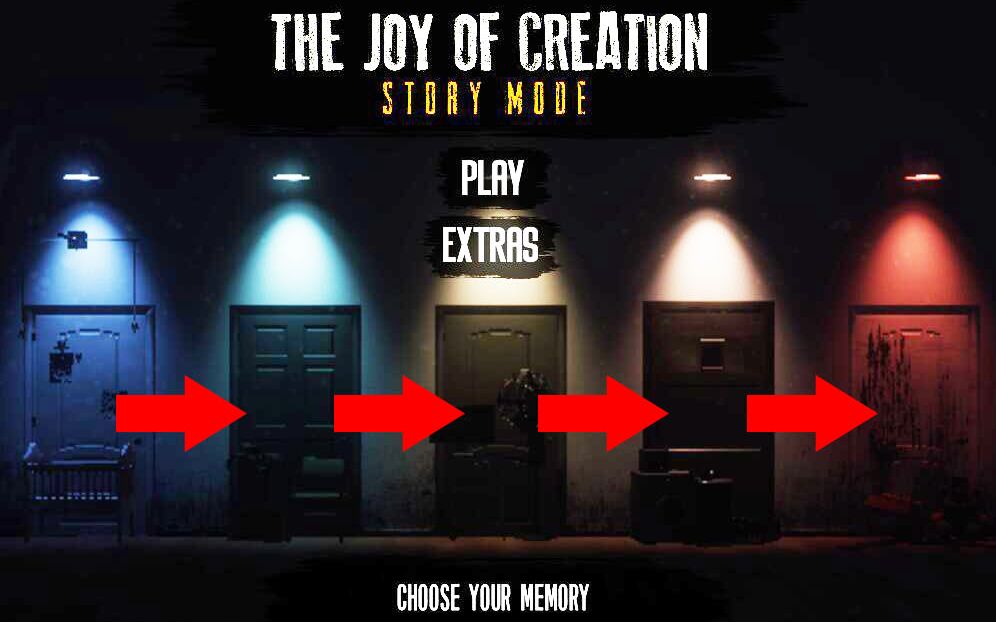 [图]B站首通？生存模式5关连过TJOC创造的乐趣故事模式The Joy Of Creation Story Mode FNAF同人游戏