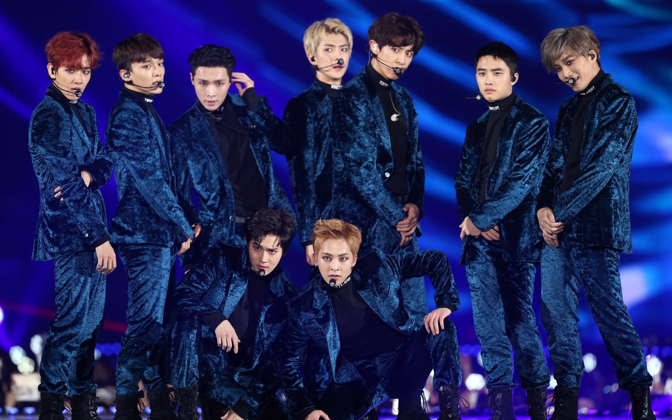 161119 mma exo reaction to mamamoo stage ***边老师!不要压抑自己!