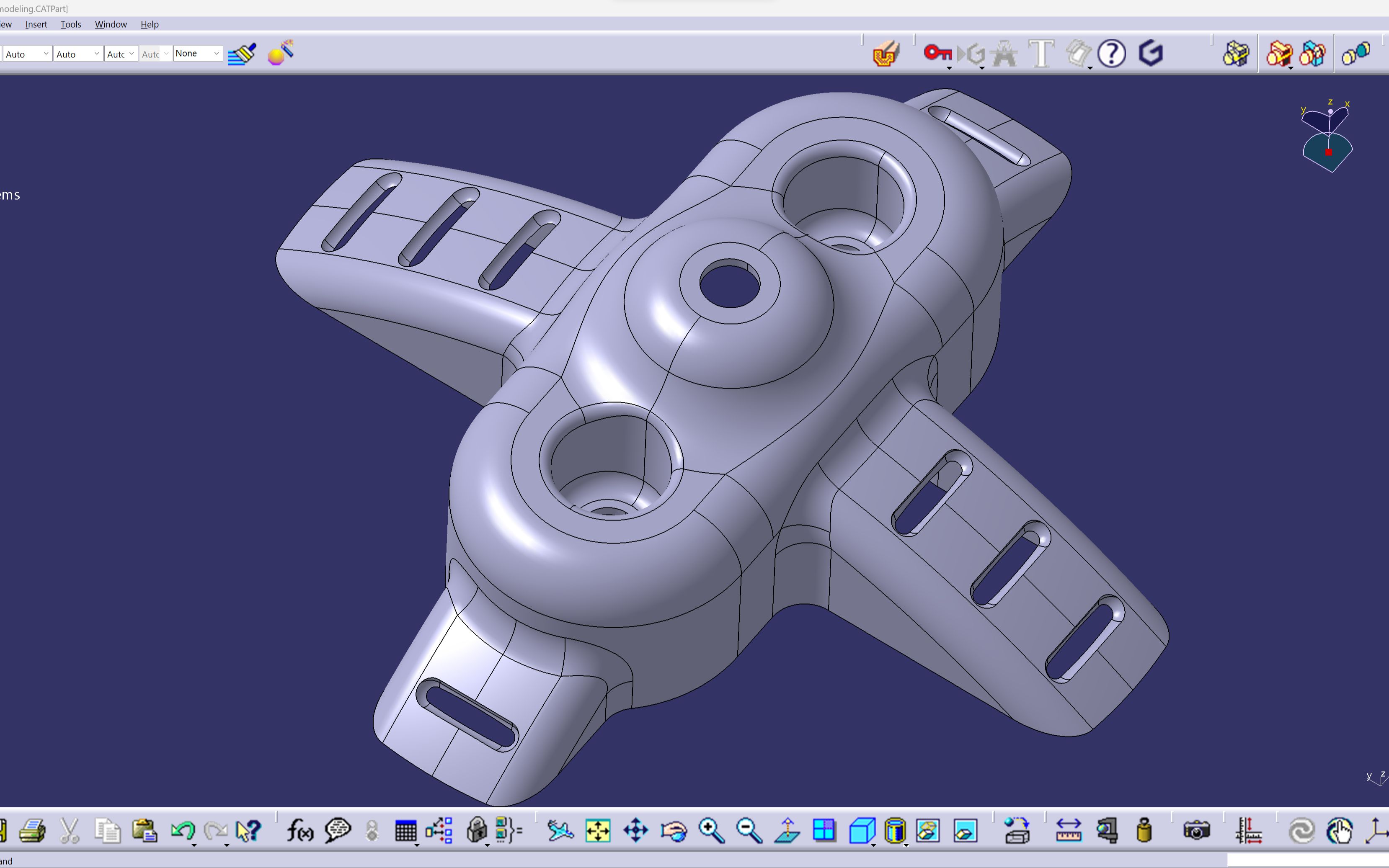 CATIA塑料件实体建模练习哔哩哔哩bilibili