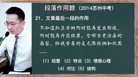 洪老师今日干货解析:阅读理解中段落作用题的5大解题方法!一分钟干货解题思路!建议收藏起来重点学习!哔哩哔哩bilibili