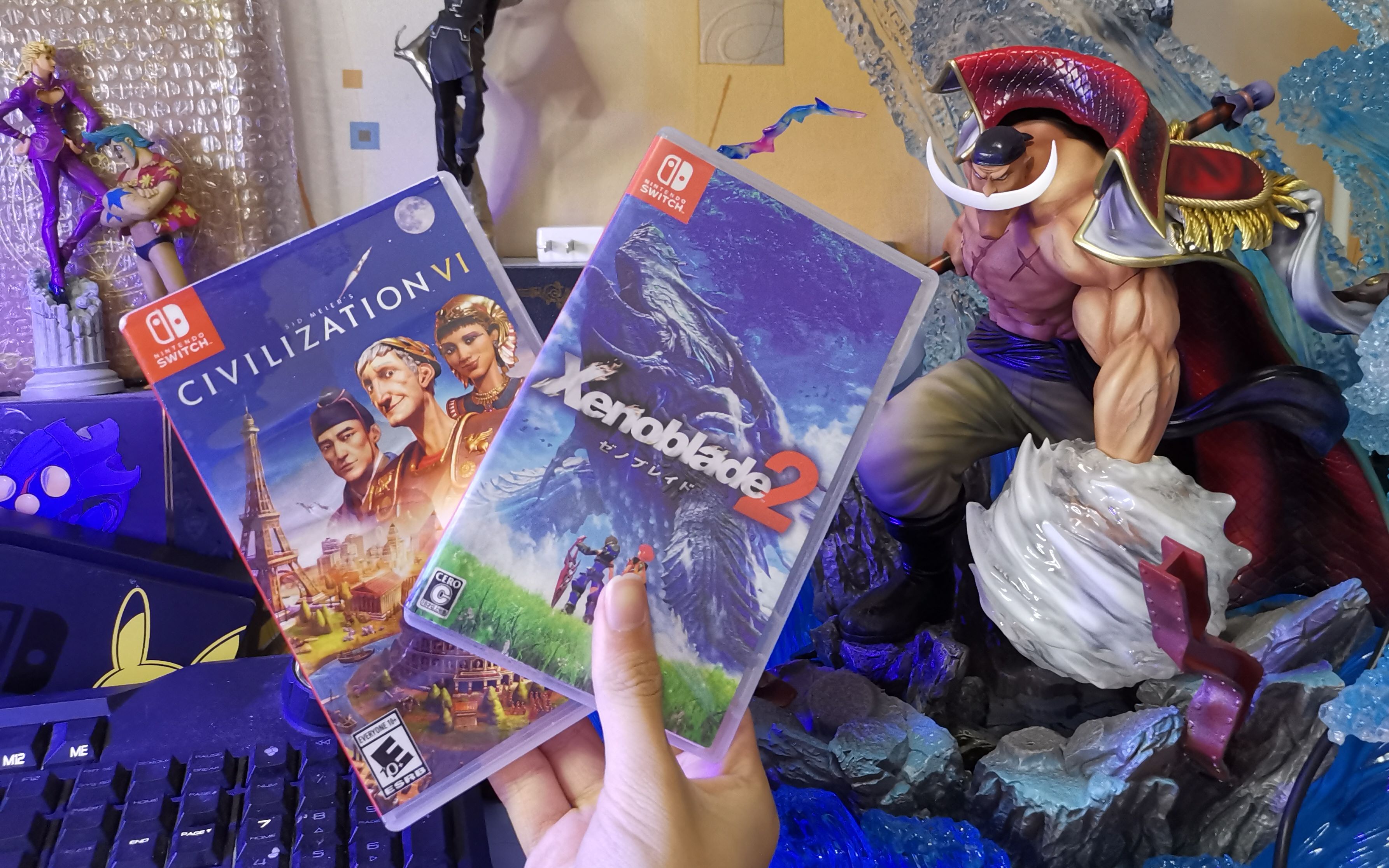 开箱 异度之刃二和文明六(之后会狂更游戏)大概_哔哩哔哩 (゜-゜)つロ