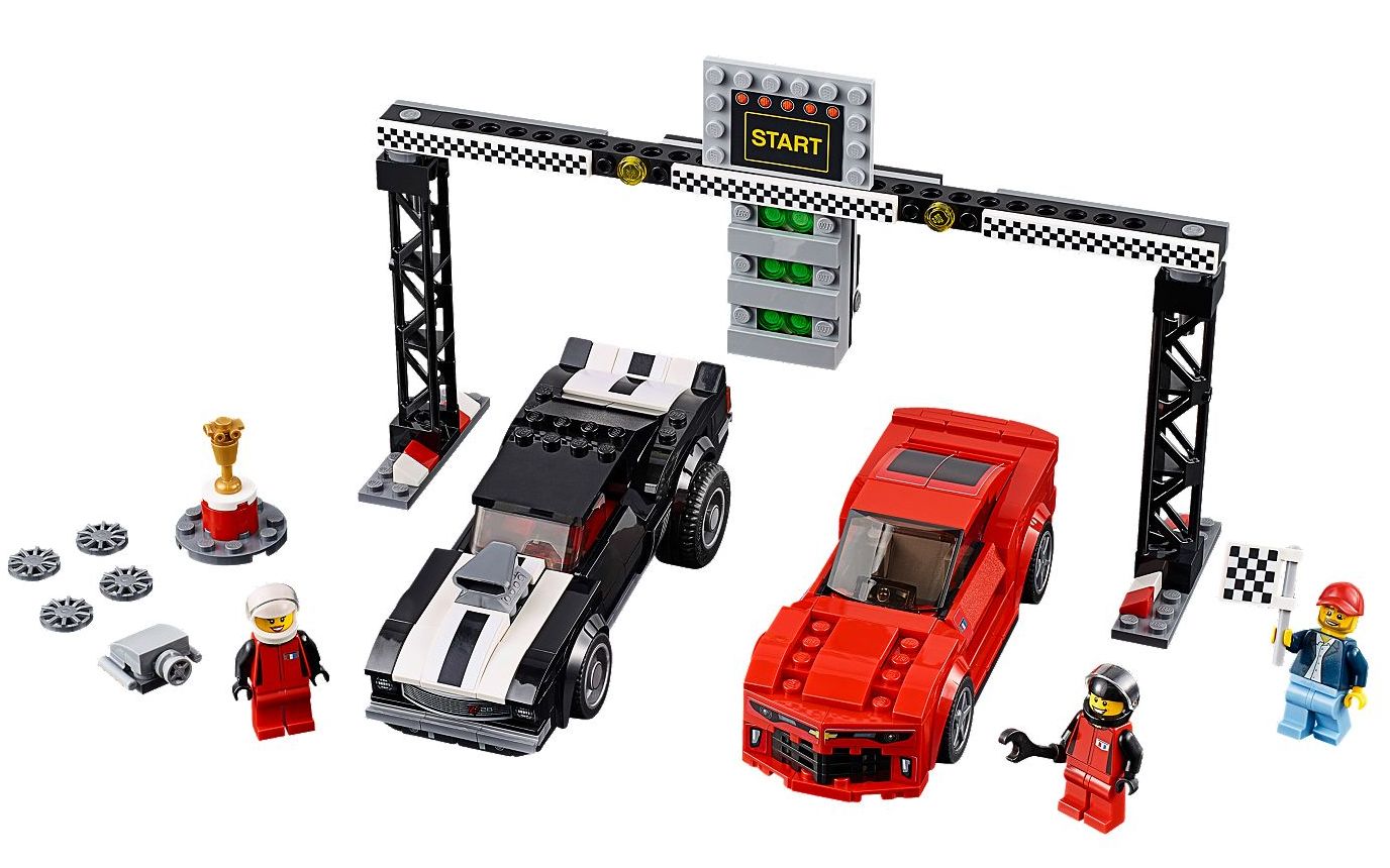 乐高lego75874超级赛车系列雪佛兰科迈罗2016速拼评测