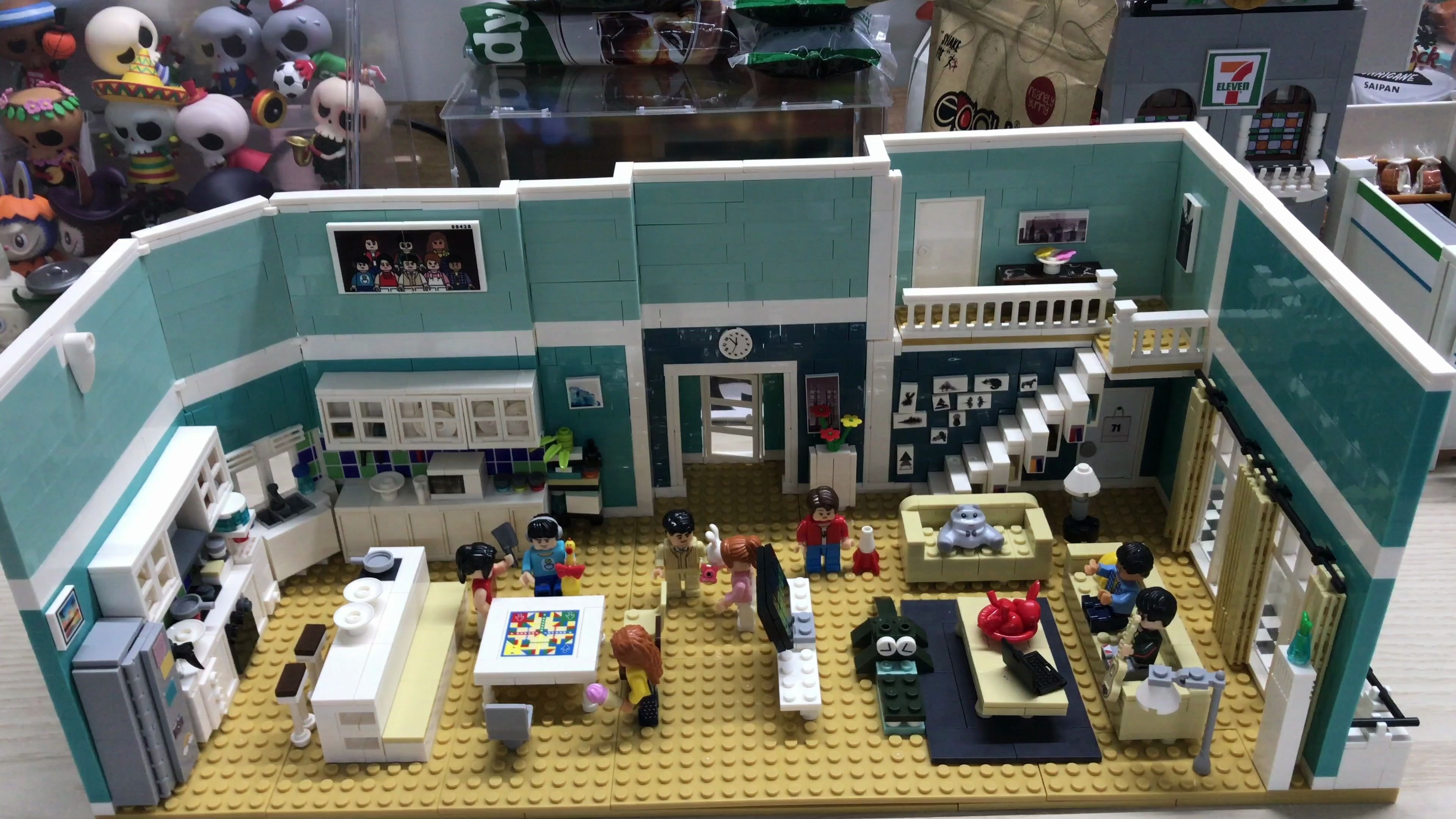 爱情公寓5限定积木拼搭全记录