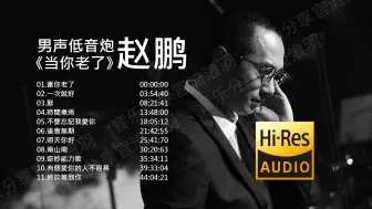 Download Video: 男声低音炮赵鹏《当你老了》【Hi-Res无损音质】