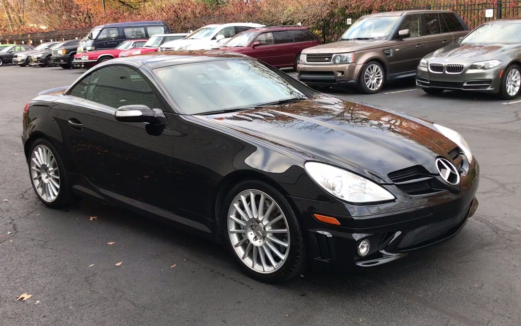 性能v8|2005 mercedes-benz slk55 amg 街拍