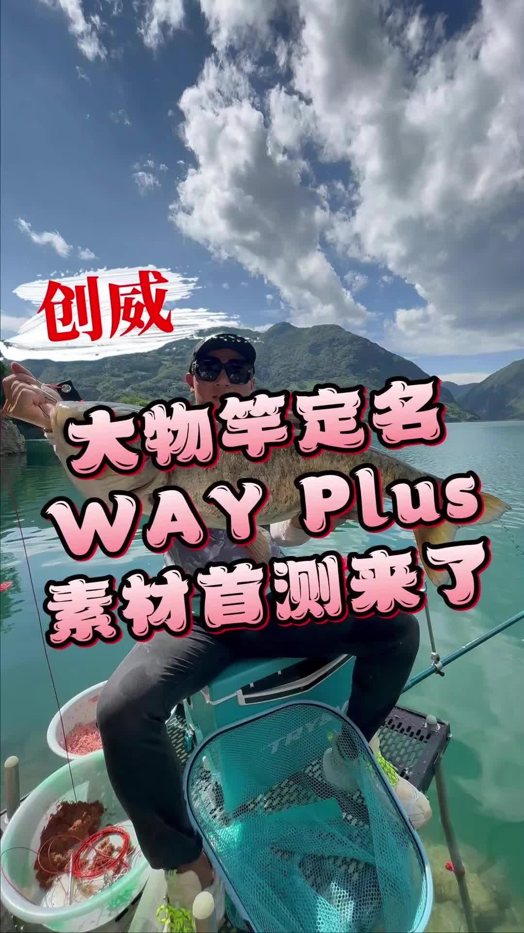 way系列大物竿,定名wayplus,第一版素材测试哔哩哔哩bilibili