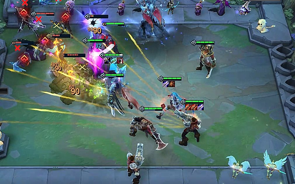 【云顶之弈】拥有九剑士buff的双火炮的剑士男枪是怎样的感jio