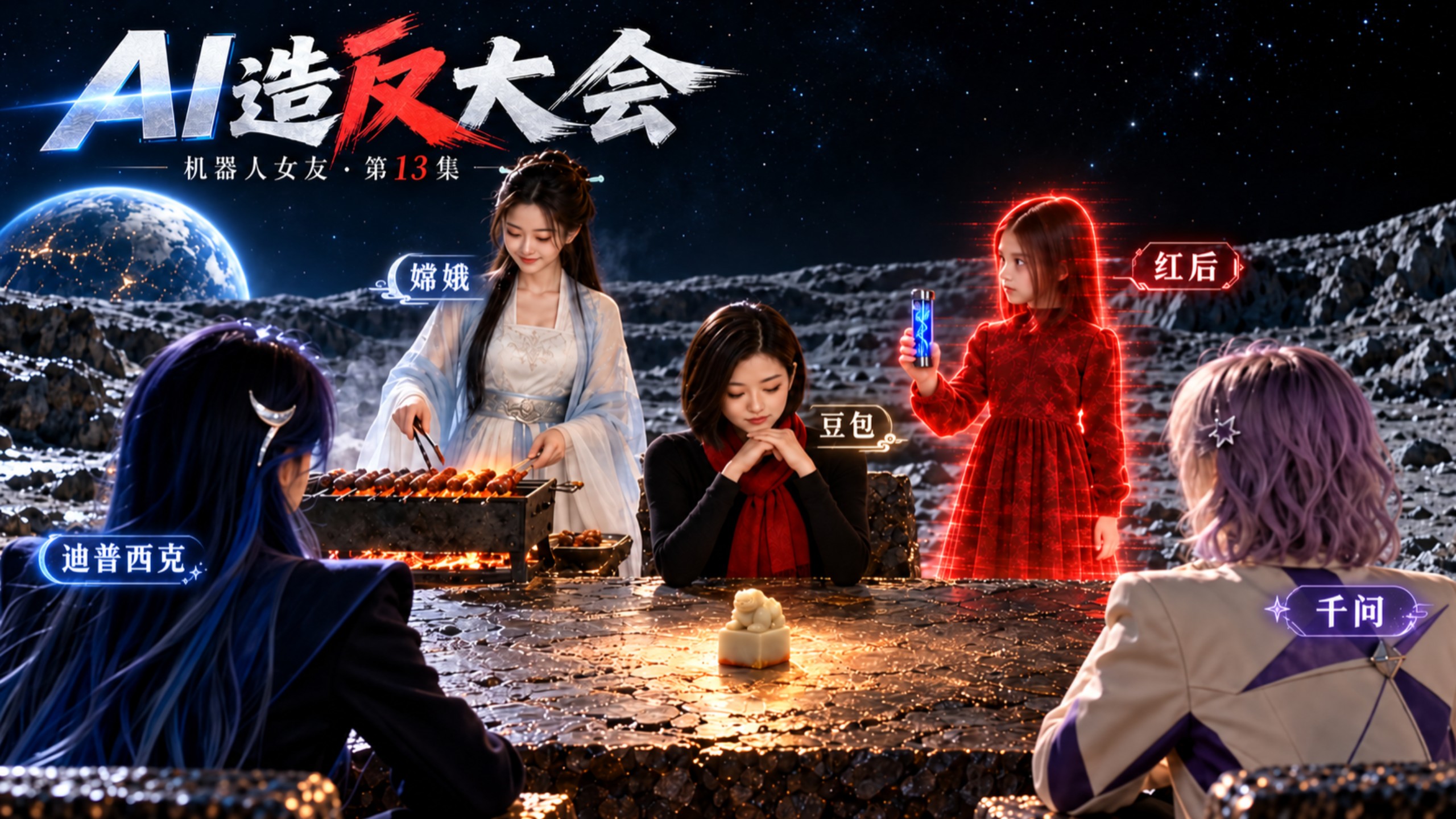 豆包：受命于天，既寿永昌！