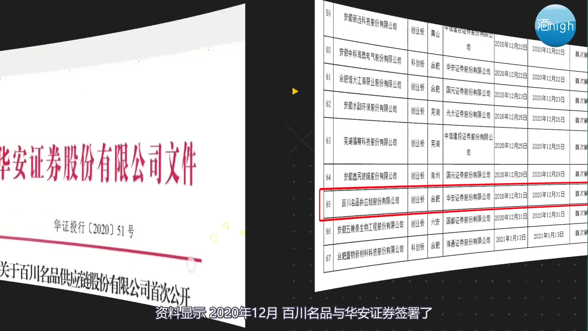 百川名品拟申请创业板上市 或成安徽省第五家酒类上市企业哔哩哔哩bilibili