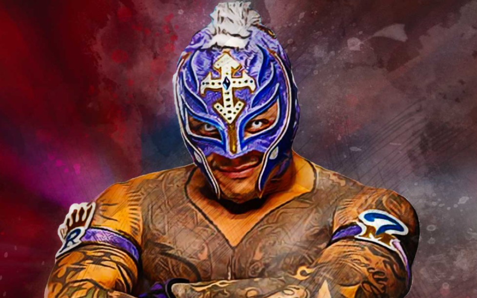 wwe2k20 豆腐打输后摘下rey mysterio面具(2034年5月20)!伪剧情系列