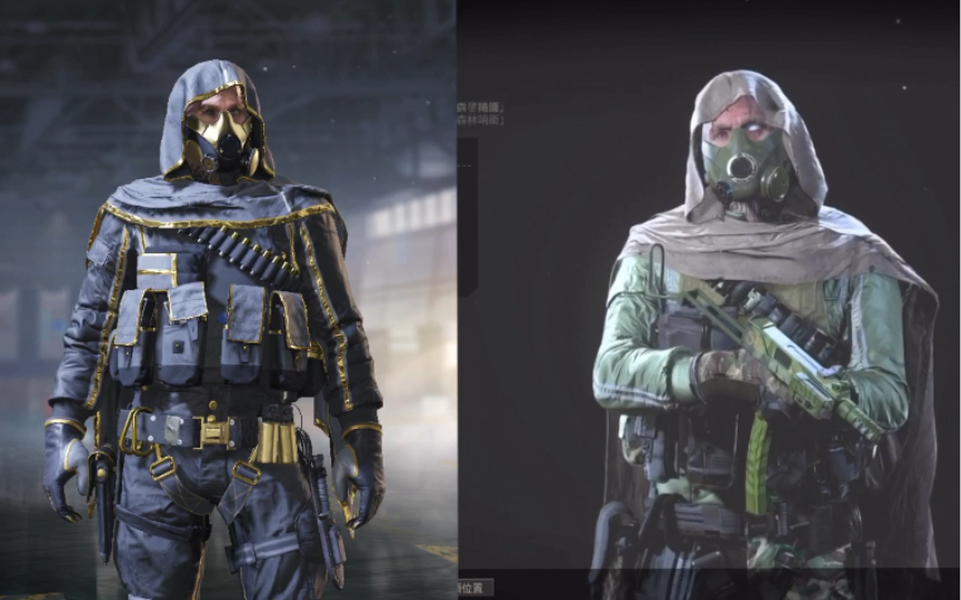 使命召唤手游vs使命召唤17疤奇:森林哨卫_使命召唤ol_实况