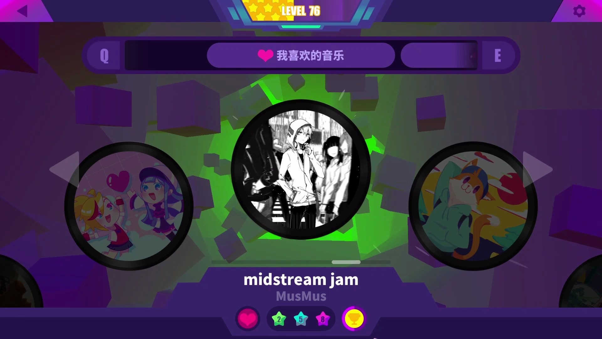 【muse dash】midstream jam_哔哩哔哩_bilibili