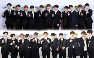 Download Video: Wanna One-SBS歌谣大战-两版红毯（photo wall）cut-20181225