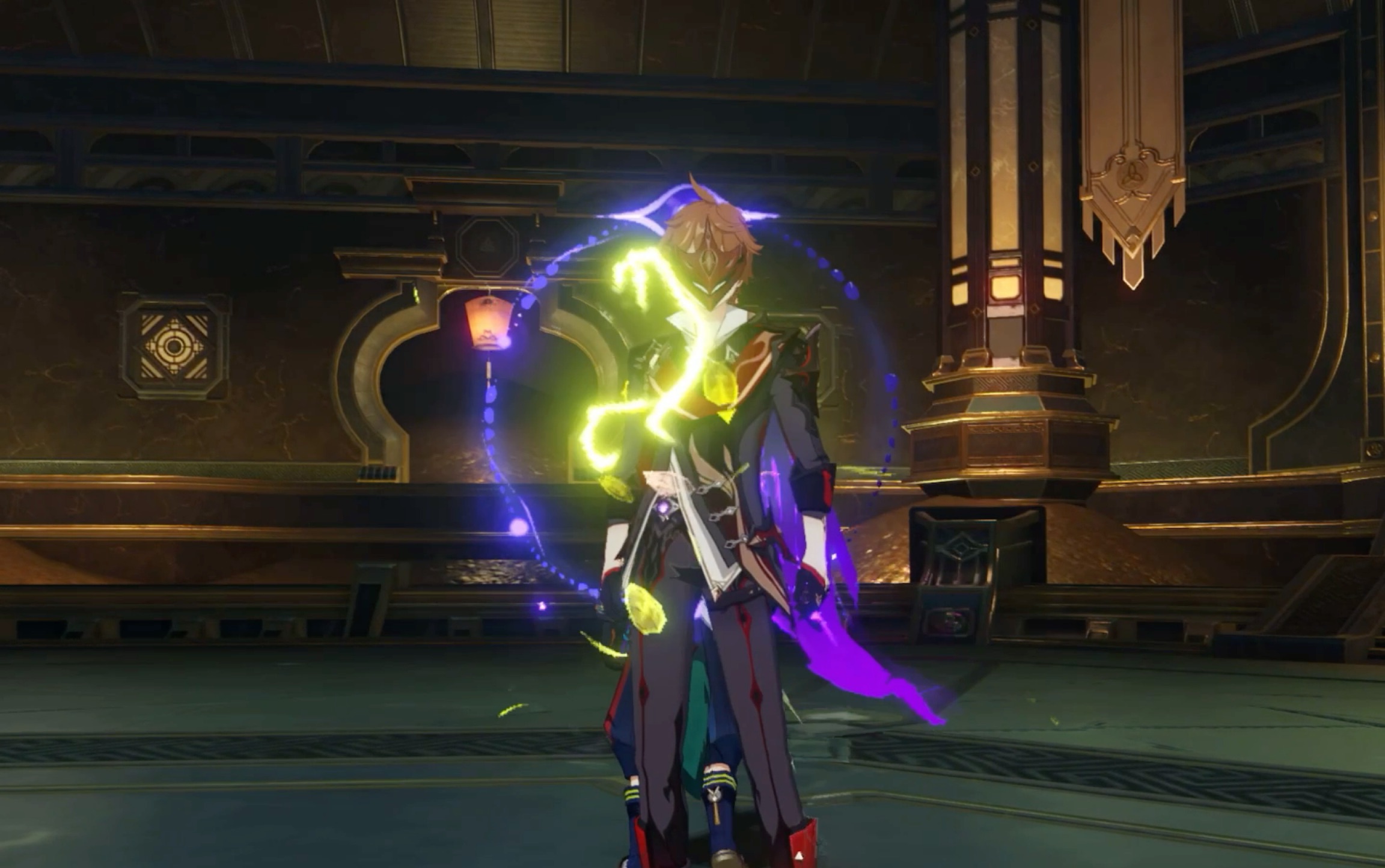 【原神自留档】公子黄金屋剧情日配全流程(含初见战斗对话)_原神_剧情