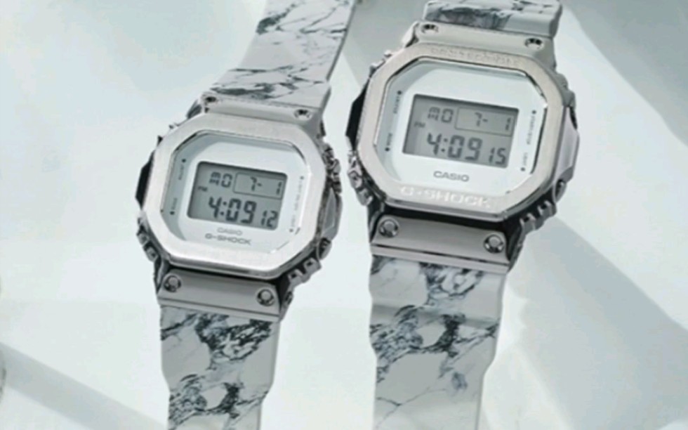 #CASIO让时间见证爱情 卡西欧大理石纹理情侣对表哔哩哔哩bilibili