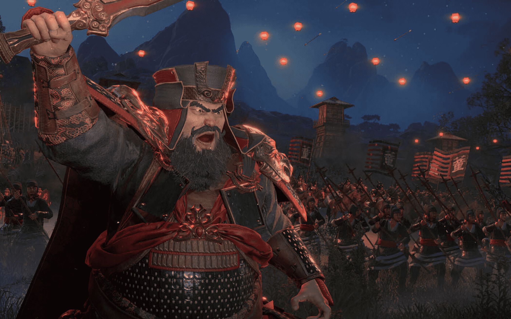 全面战争:三国 史实模式 董卓 14 阵法及配兵研究- 万能金油阵