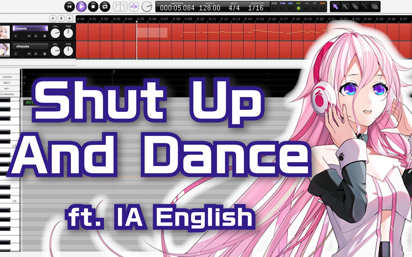 [图]【IA English】Shut Up And Dance【CeVIO AI翻唱】